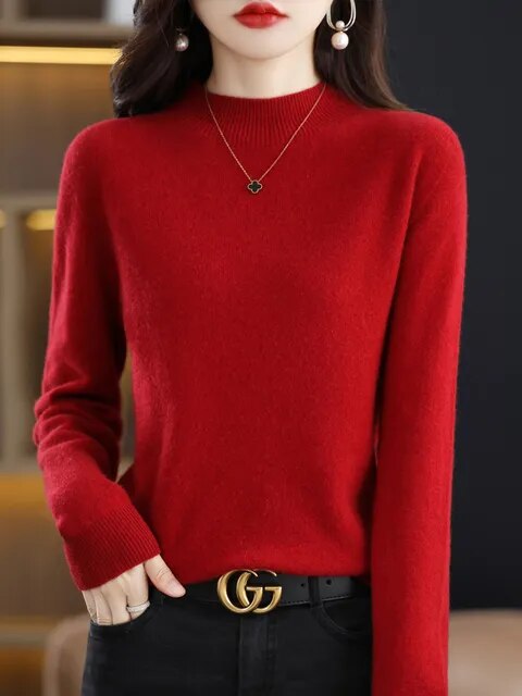 100% Merino Wool Cashmere Sweater