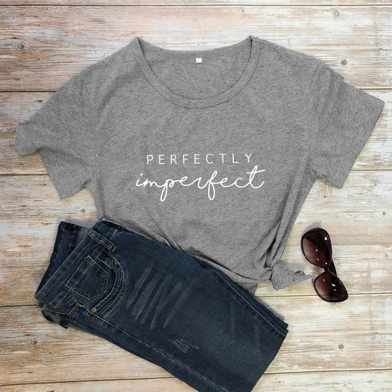 Perfectly Imperfect 100% Cotton T-shirt
