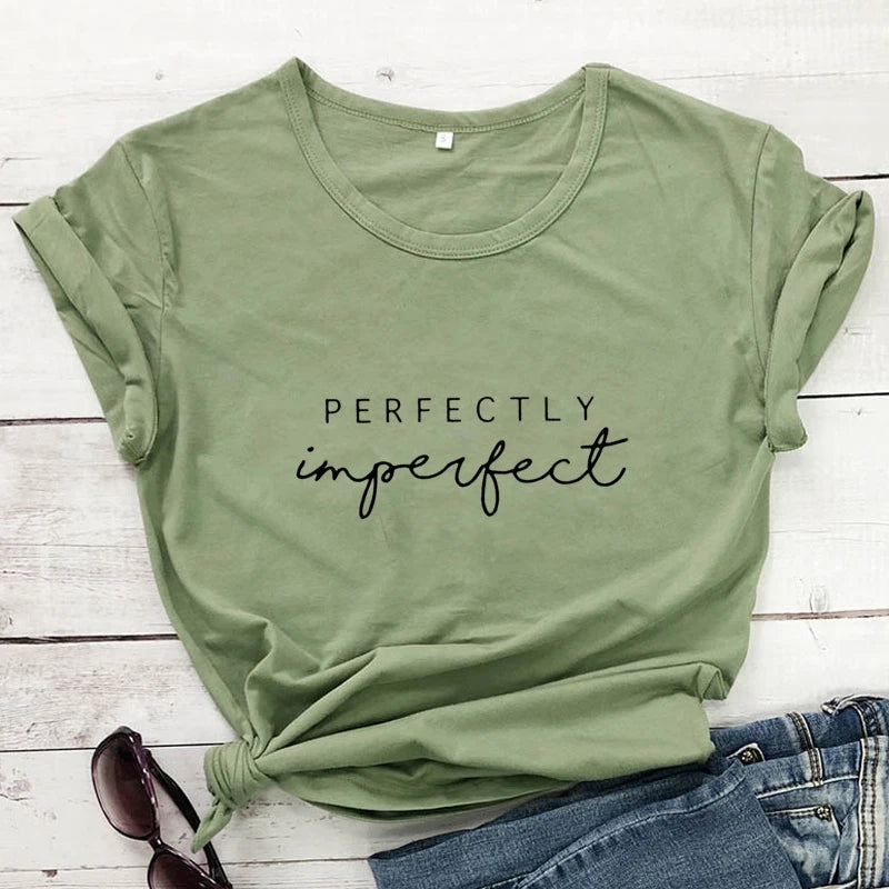 Perfectly Imperfect 100% Cotton T-shirt