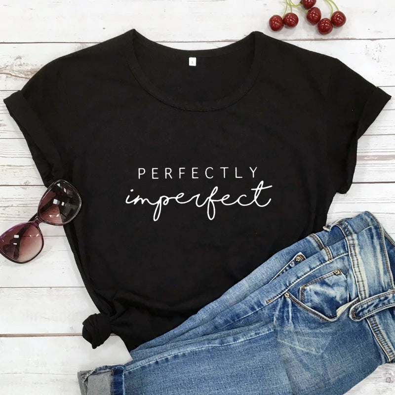 Perfectly Imperfect 100% Cotton T-shirt