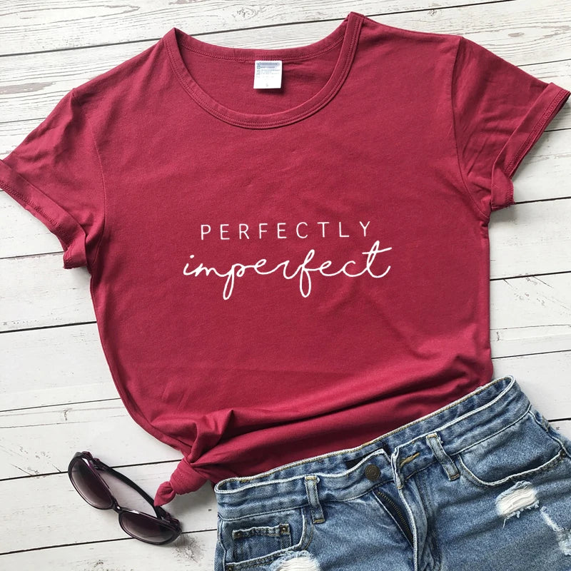 Perfectly Imperfect 100% Cotton T-shirt