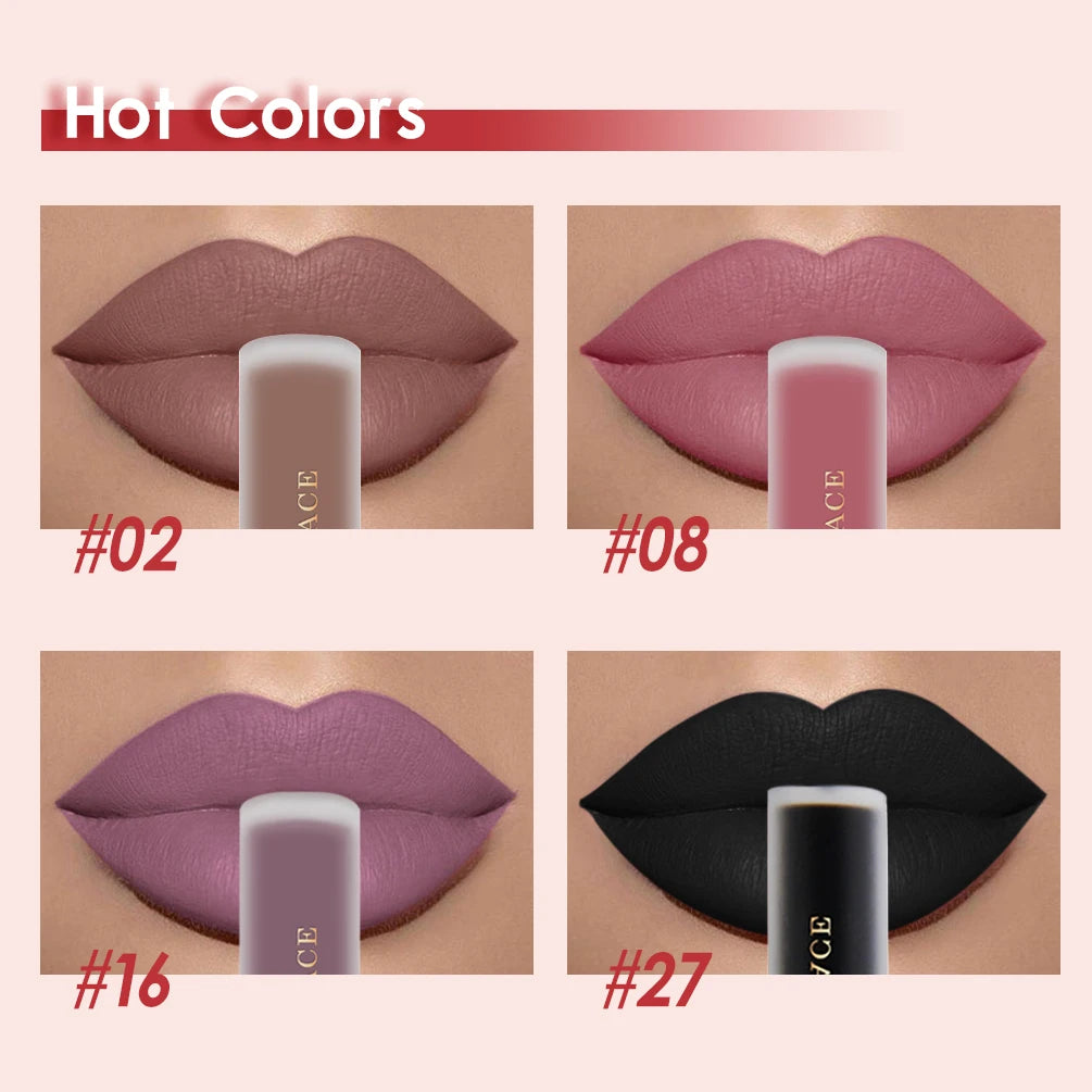 34-Color Matte Liquid Lipstick