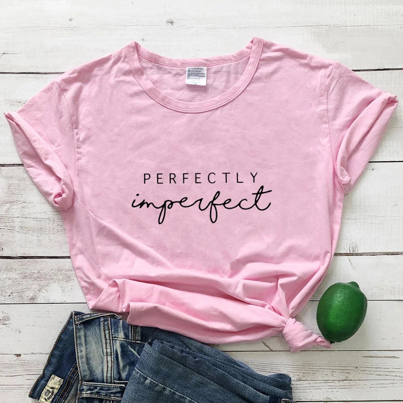 Perfectly Imperfect 100% Cotton T-shirt