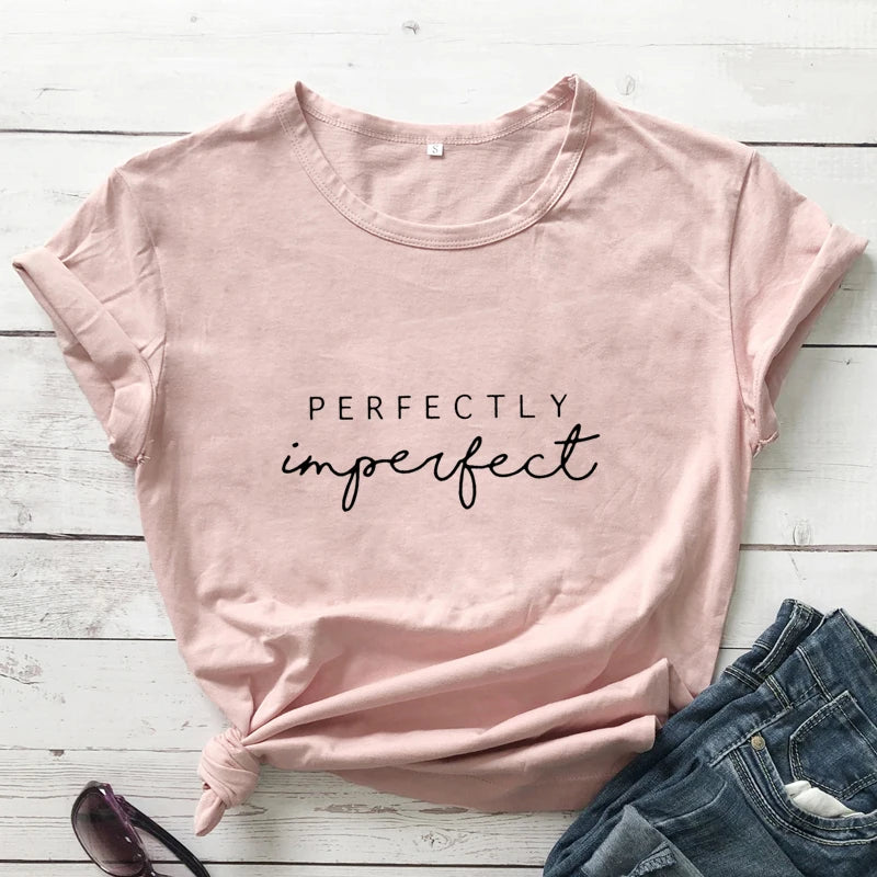 Perfectly Imperfect 100% Cotton T-shirt