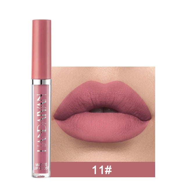 6PC/Set Matte Velvet Lip Gloss Waterproof Long-lasting Liquid Lipstick