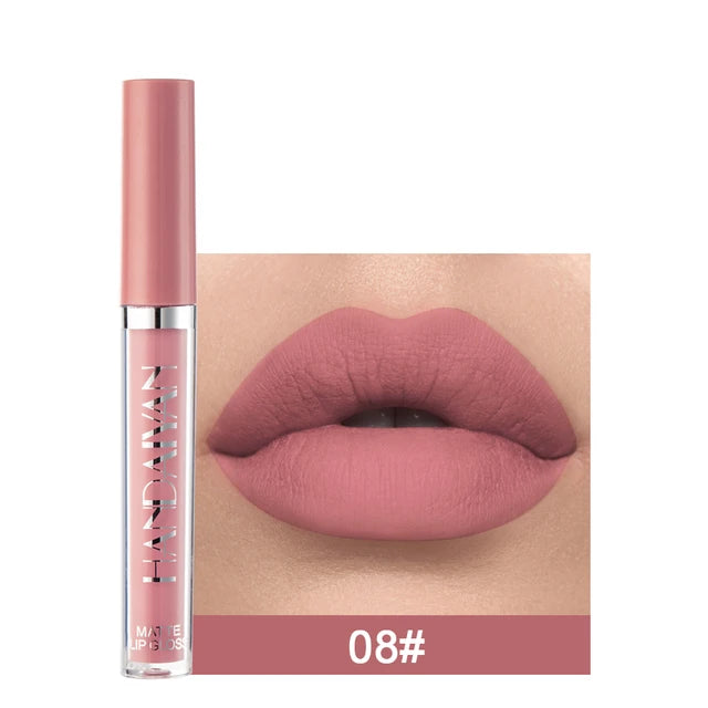 6PC/Set Matte Velvet Lip Gloss Waterproof Long-lasting Liquid Lipstick