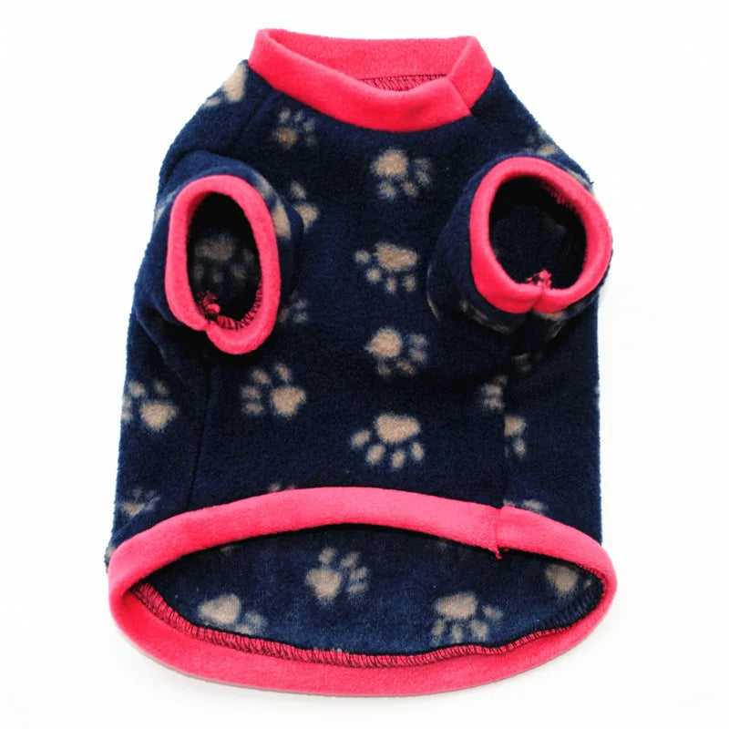 Warm Fleece Skull Dog Jacket – Cozy Camouflage Pullover for Stylish Pups