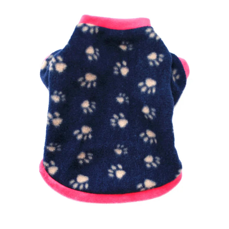 Warm Fleece Skull Dog Jacket – Cozy Camouflage Pullover for Stylish Pups