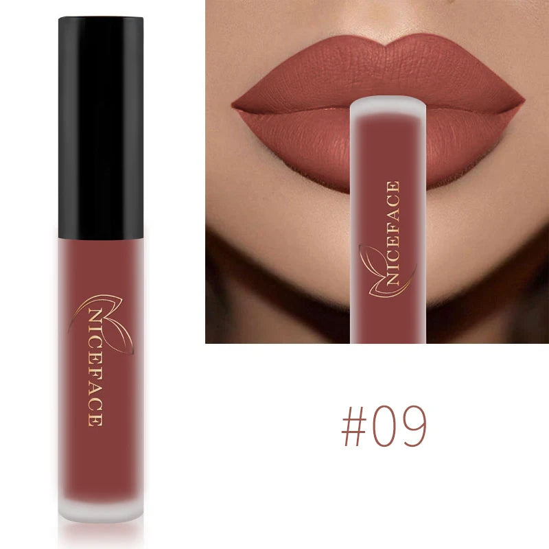 34-Color Matte Liquid Lipstick