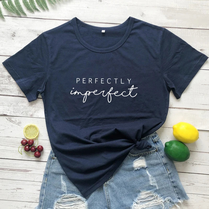 Perfectly Imperfect 100% Cotton T-shirt