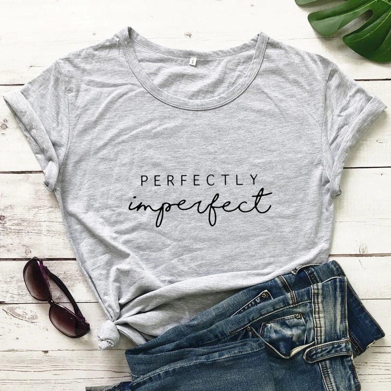 Perfectly Imperfect 100% Cotton T-shirt
