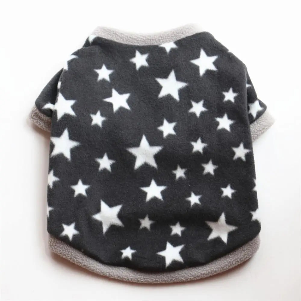 Warm Fleece Skull Dog Jacket – Cozy Camouflage Pullover for Stylish Pups