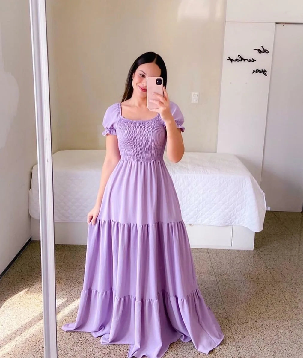Boho Floral Summer Dress