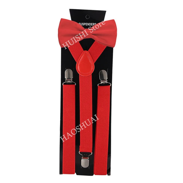 Suspenders Bowtie Sets