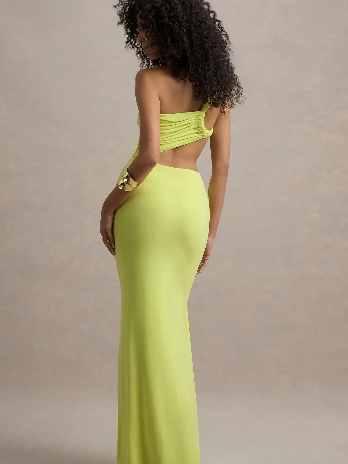 Elegant Single Piece Hollow Out Tight Dress