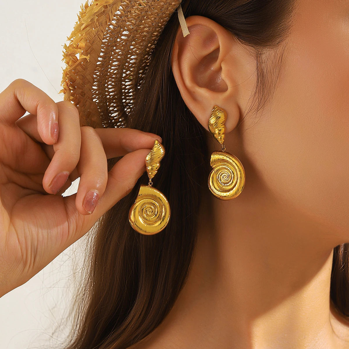 Luxury Glazed Rhinestone Dangle Earrings for Women