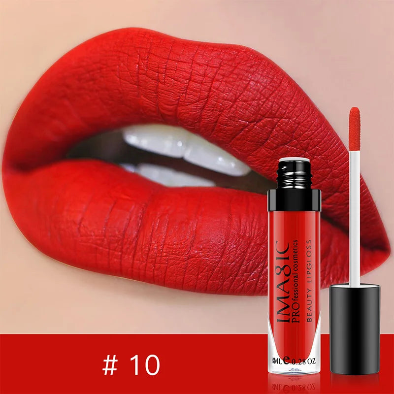28-Color Sexy Matte Liquid Lipstick
