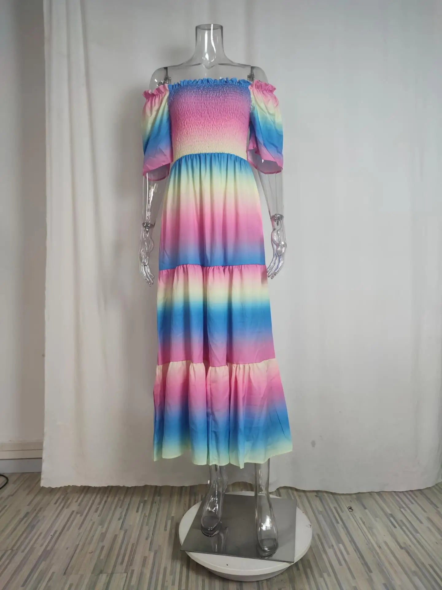 Boho Floral Summer Dress
