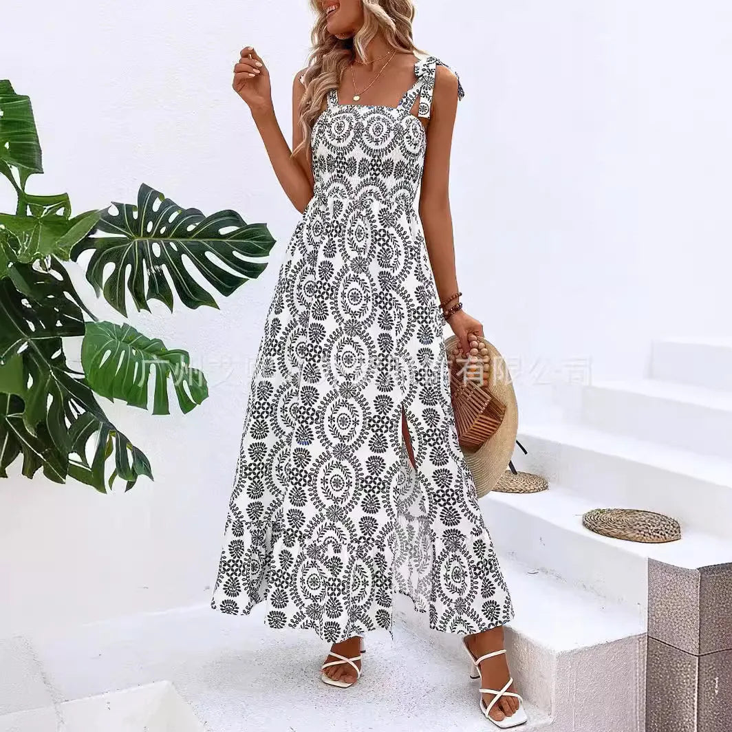 Summer Fashion Sling Maxi Dress