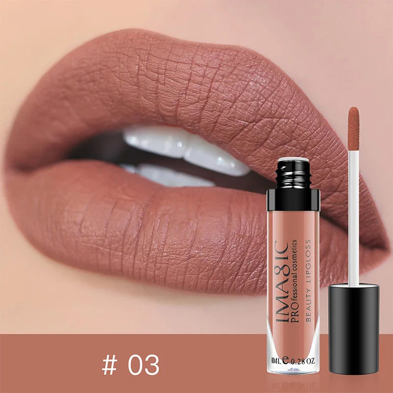 28-Color Sexy Matte Liquid Lipstick