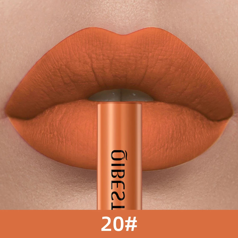 24-Color Matte & Shimmer Liquid Lipstick