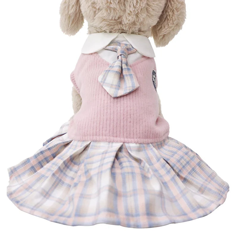 JK Sweater Dress for Small Dogs – Comfortable & Stylish Pet Clothing