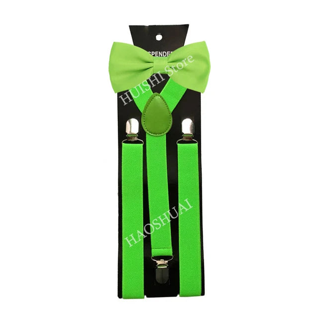 Suspenders Bowtie Sets