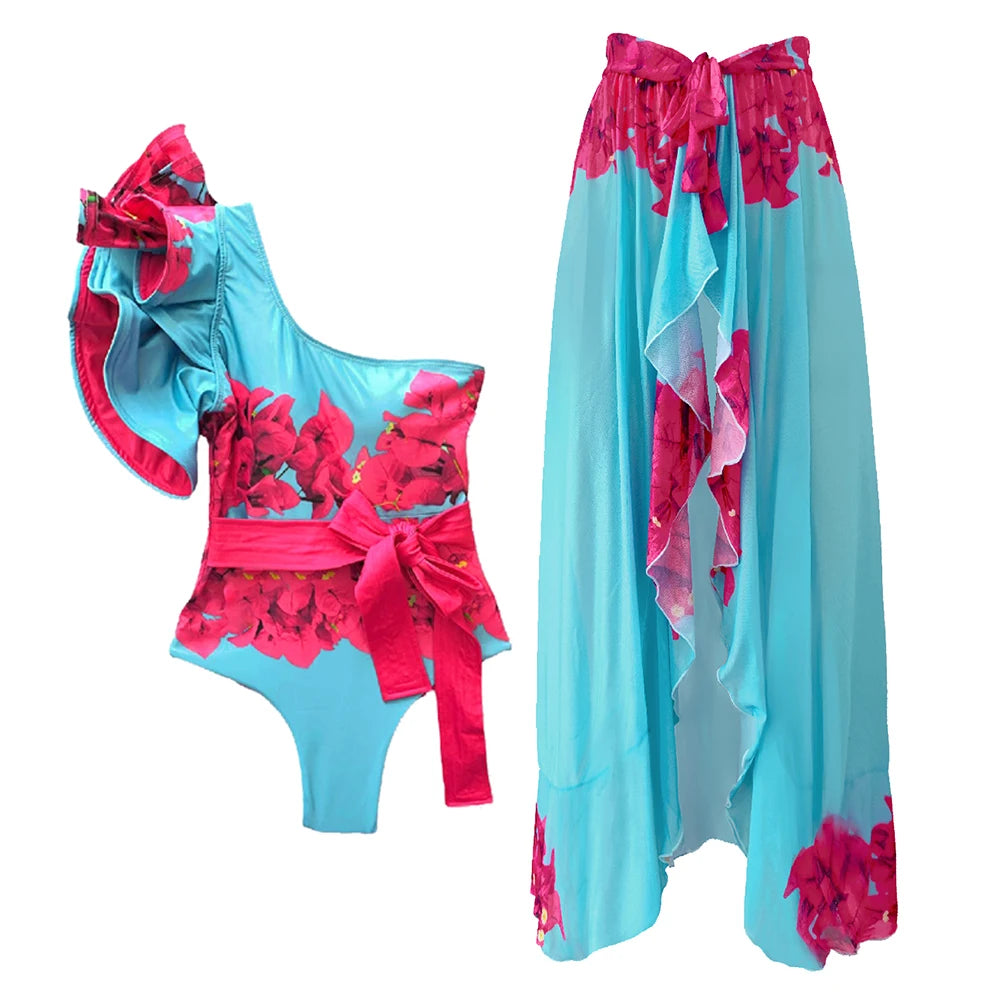 2024 Ruffle One Piece Swimsuit