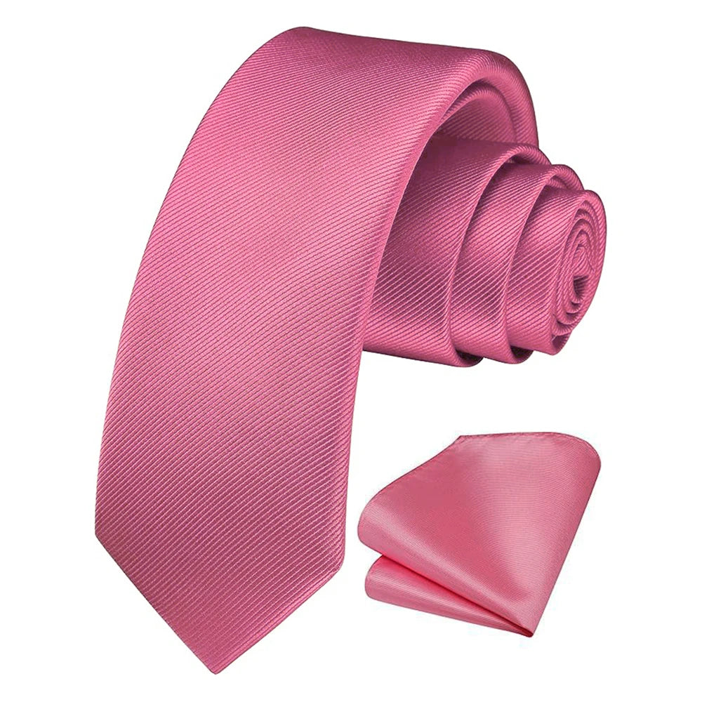 Slim Silk Tie & Pocket Square Set