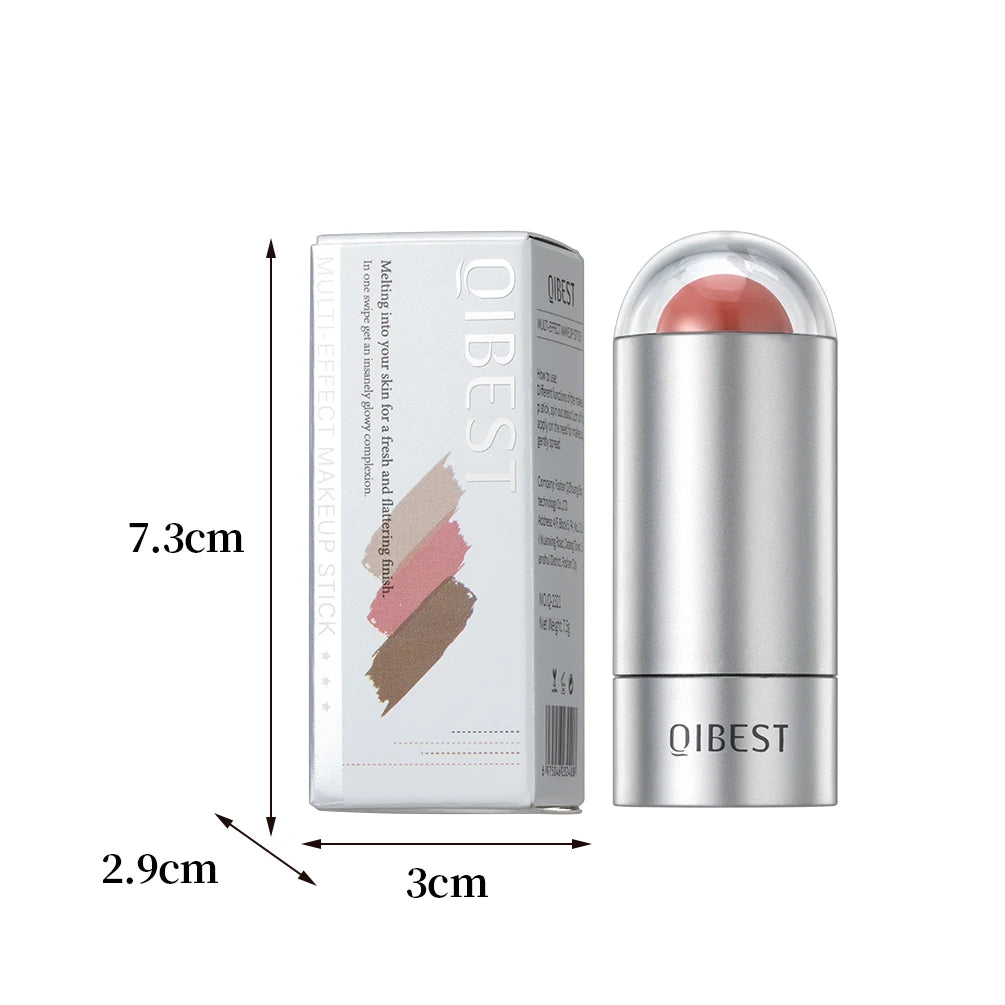 Face Contouring & Glow Stick – 4‑in‑1 Bronzer, Highlighter, Blush &amp; Concealer