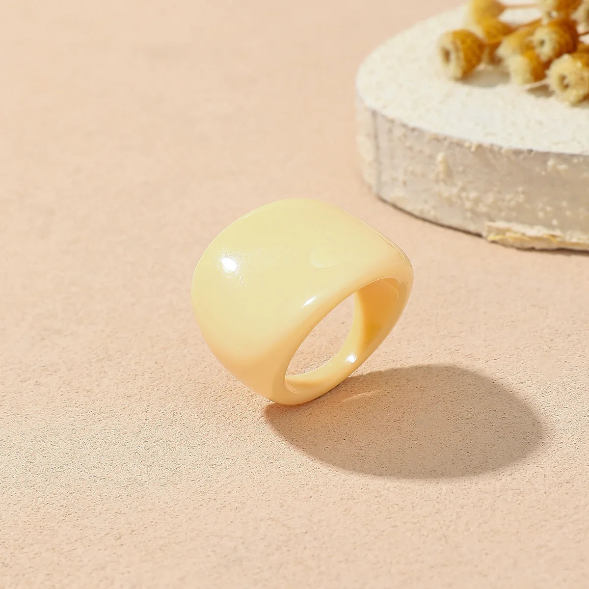 Dopamine Colorful Rings – Bold Geometric Resin Statement Jewelry for Women