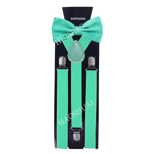 Suspenders Bowtie Sets