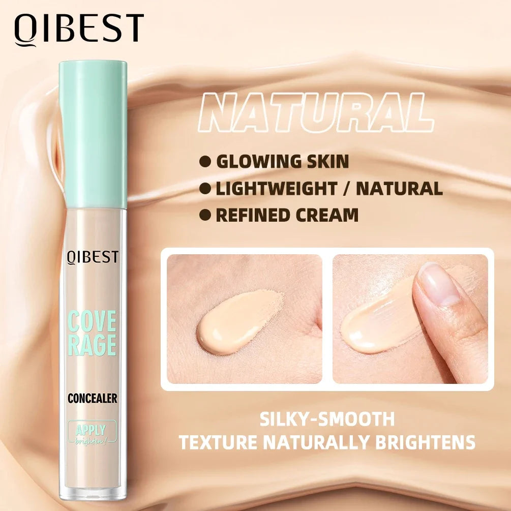 QIBEST Liquid Foundation Cream For High Coverage
