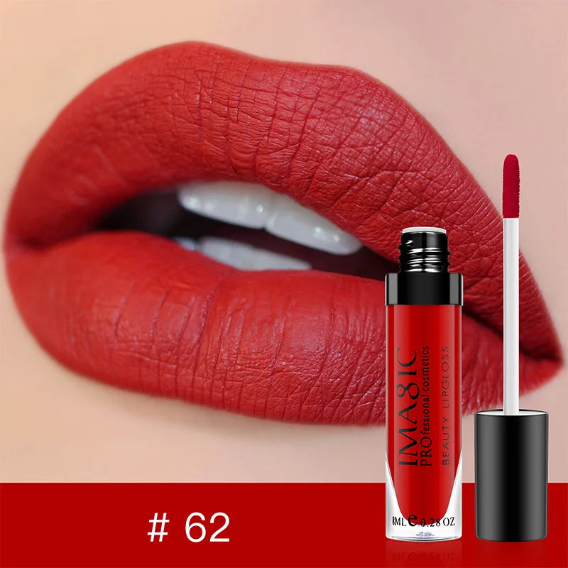 28-Color Sexy Matte Liquid Lipstick