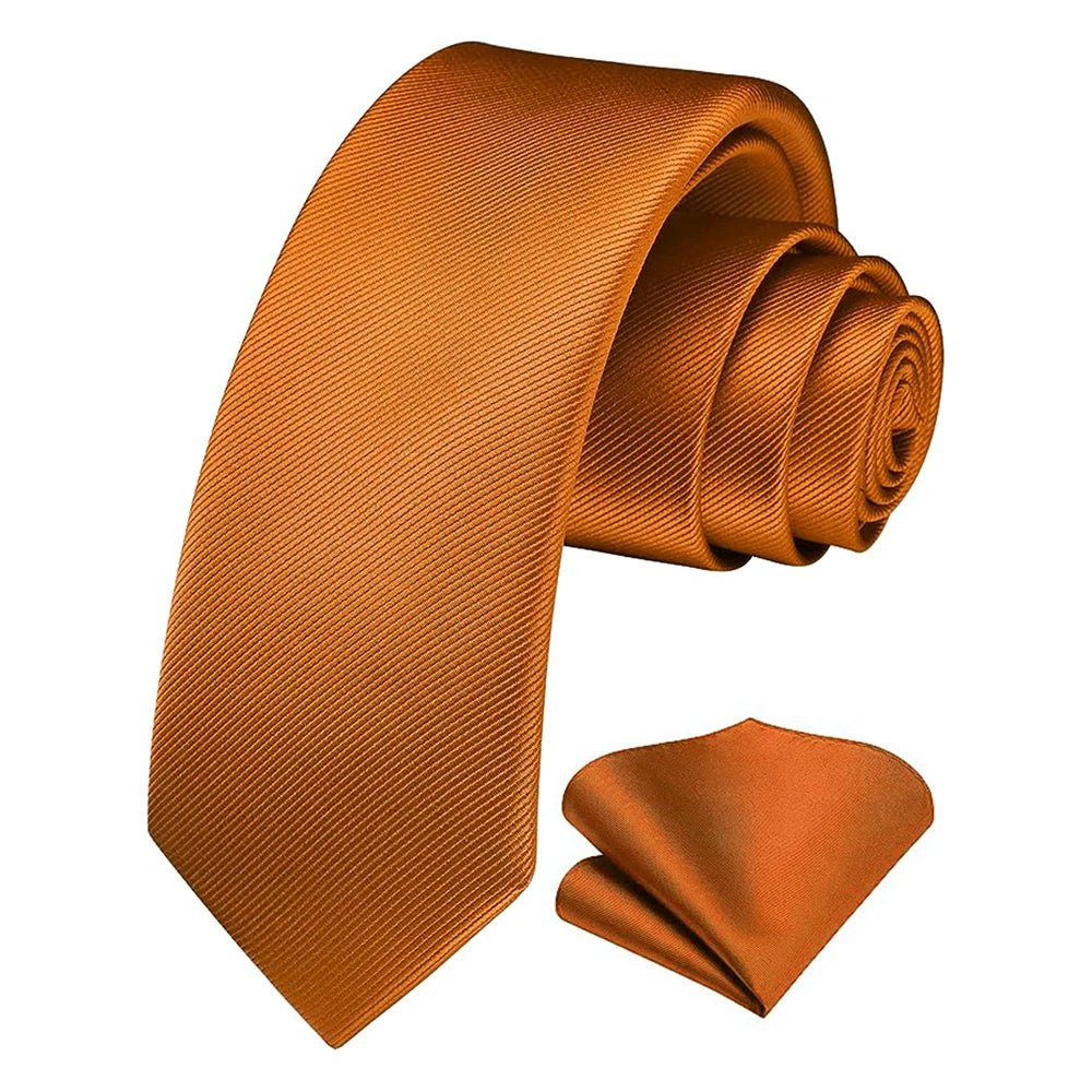 Slim Silk Tie & Pocket Square Set