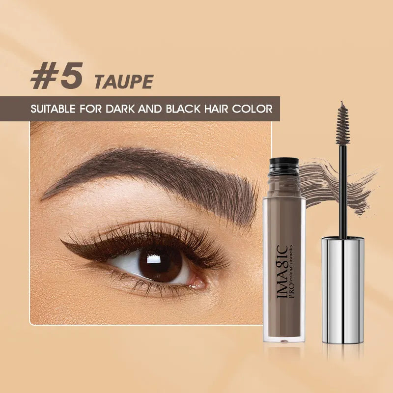 6-Color Waterproof Eyebrow Dye Cream – Long-Lasting Wild & Natural Brows