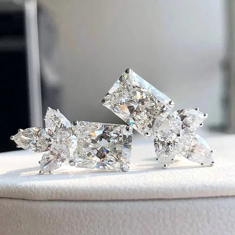 Dazzling CZ Stud Earrings