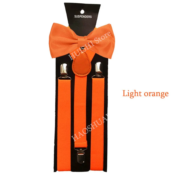 Suspenders Bowtie Sets