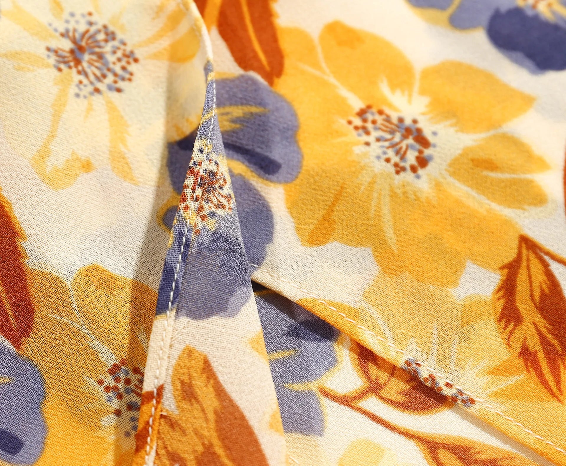 Retro French Style Orange Floral Print Bandage Spaghetti Strap Midi Dress