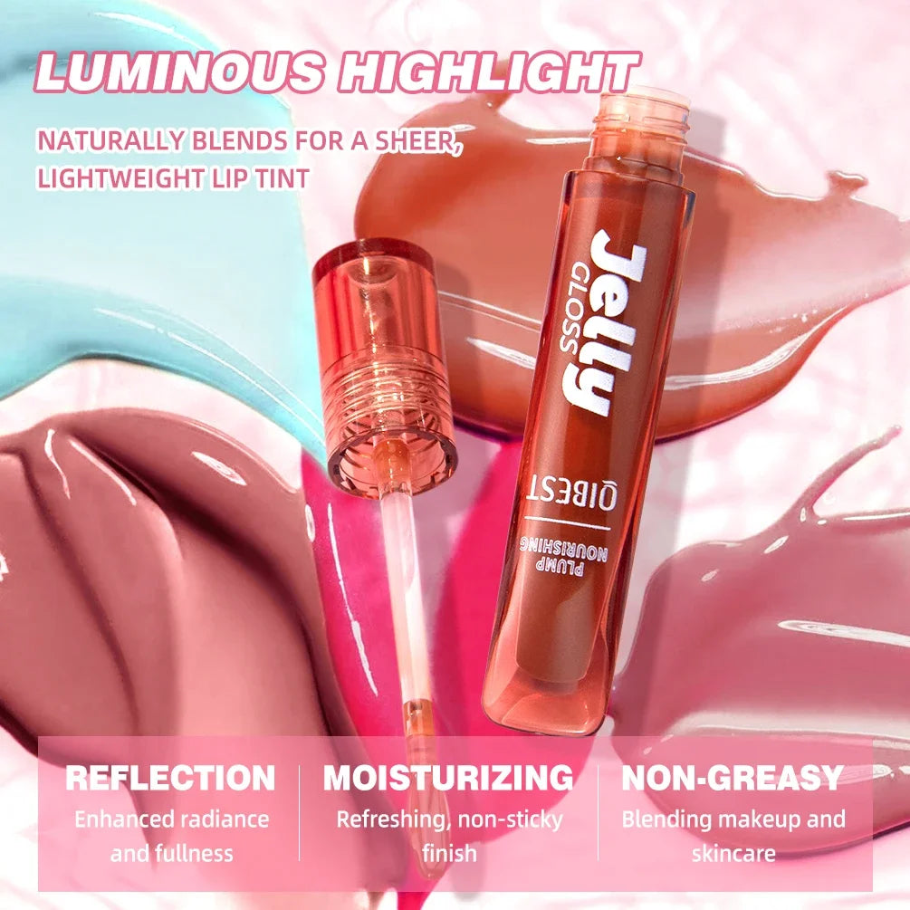 QIBEST Mirror Pearl Lip Gloss