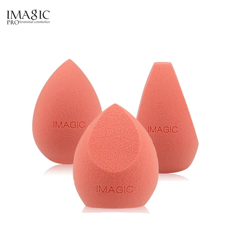 3Pcs Makeup Puff – Wet & Dry Professional Foundation & Concealer Sponge Set