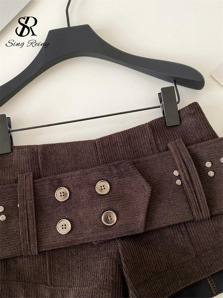 American Retro Corduroy Shorts