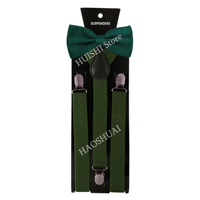Suspenders Bowtie Sets