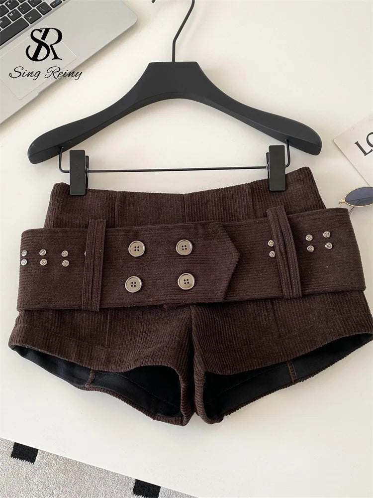 American Retro Corduroy Shorts