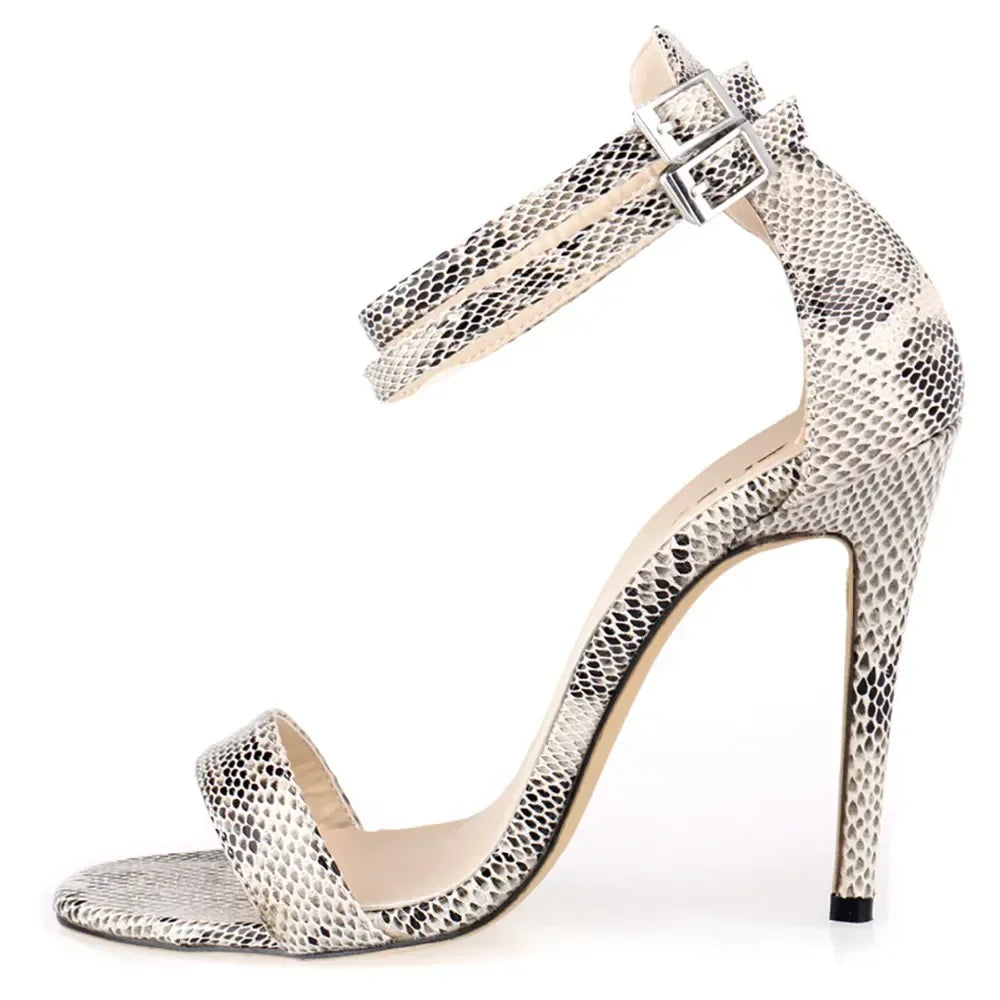 Summer Classic Sexy  Open Toe Ankle Strap Heel