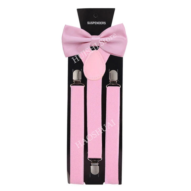 Suspenders Bowtie Sets