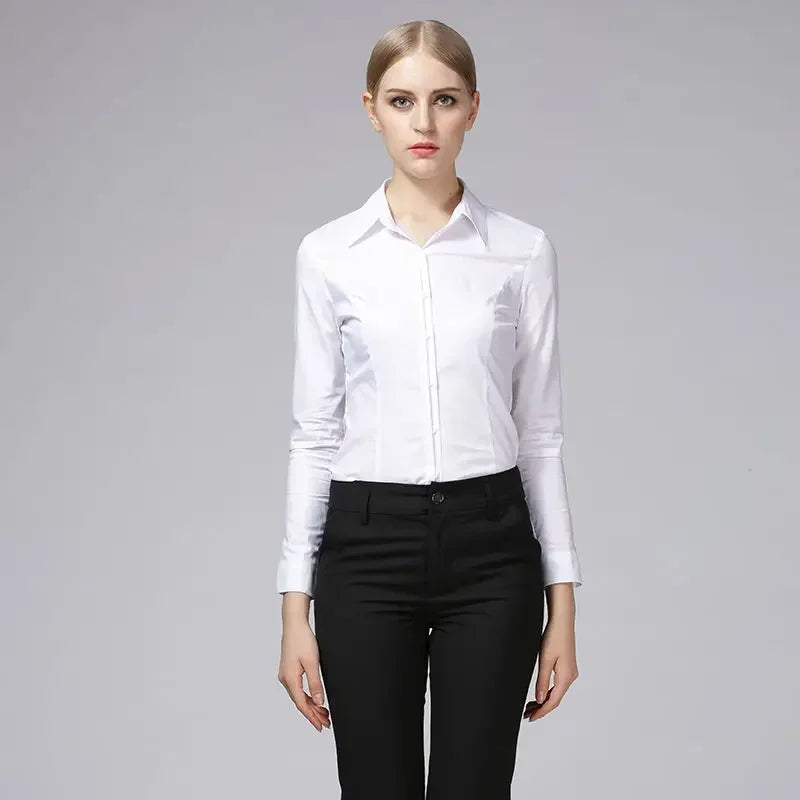2026 Elegant White Long-Sleeve Bodysuit