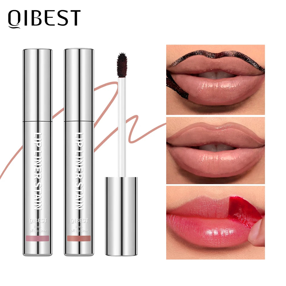 Peel-Off Tattoo Matte Lip Liner – Long-Lasting, Waterproof, Transfer-Proof Lip Stain