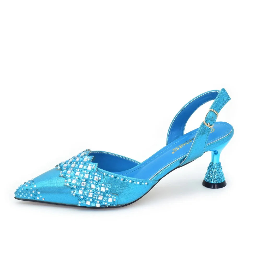 Luxury Italian Shoes & Bag Set for Women