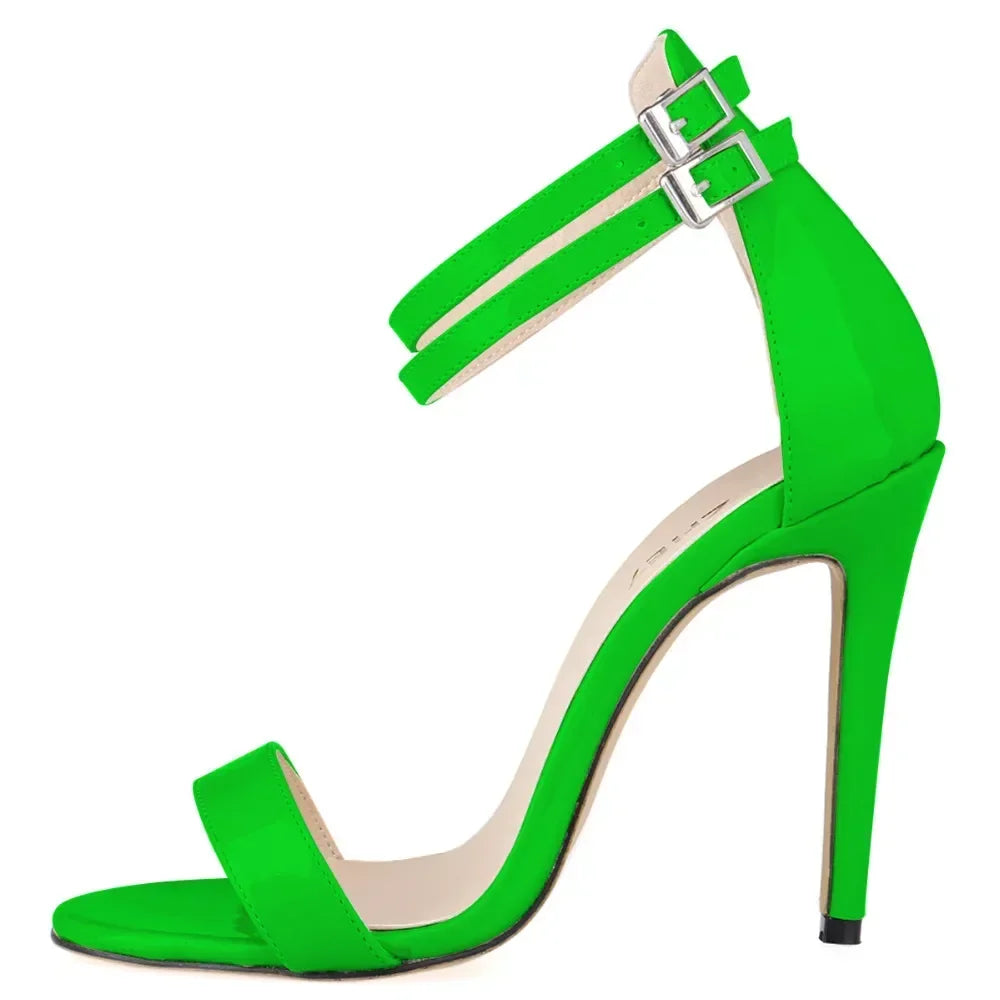 Summer Classic Sexy  Open Toe Ankle Strap Heel